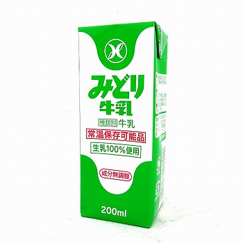九州乳業　みどり３・６牛乳　２００ｍｌ
